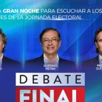 Debate final de los candidatos a la Presidencia 2022 en Caracol TV