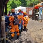 El Grupo de Salvamento Minero logró recuperar el último cuerpo de los mineros atrapados en la mina La Mestiza..Foto Defensa Civil Colombiana