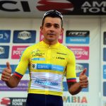 Fabio Duarte asumió este viernes el liderato de la Vuelta a Colombia