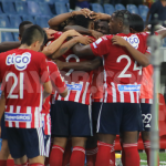Junior venció a Atlético Bucaramanga por la mínima diferencia .Foto Dimayor