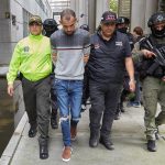 Un juzgado de Colombia condenó este viernes a más de 23 años de cárcel a cuatro de los cinco arrestados y acusados de ser los autores materiales del asesinato del fiscal paraguayo antimafia Marcelo Pecci. Foto EFE