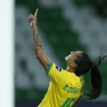 Brasil aumentó tras un penal a los 36, que Bia Zaneratto convirtió en gol