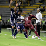 Deportes Tolima e Independiente Medellín empataron 1-1 en el estadio Manuel Murillo Toro de Ibagué. Foto Dimayor