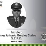 Patrullero James Antonio Morales