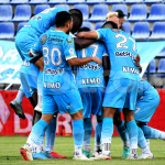Jaguares de Córdoba derrotó este sábado 30 de julio 2-1 a Alianza Petrolera en partido de la fecha 5 de la Liga BetPlay .Foto DIMAYOR
