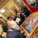 El embajador de Colombia, Armando Benedetti presenta Cartas Credenciales al presidente de Venezuela, Nicolas Maduro