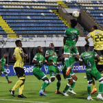 Un gol en los últimos minutos de Carlos Rivas hizo que La Equidad frustrara los planes de Alianza Petrolera en el inicio de la fecha 12 de la Liga 2022-II.Foto DIMAYOR