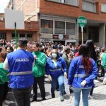 Bogotá realizó este martes la edición 14 del Simulacro Distrital de Evacuación, del cual participaron 1,7 millones de ciudadanos. Cortesía: Secretaría de Ambiente