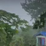 Paso del huracán Julia por el archipiélago de San Andrés