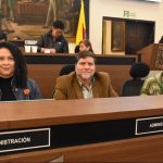 Nadya Rangel, secretaria del Hábitat y el director de la Caja de la Vivienda Popular, Juan Carlos López, celebraron que se aprobara durante el fin de semana. @nadyamrangel