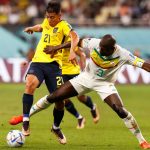 Senegal le gano 1-2 a Ecuador. Senegal ha clasificado y Ecuador queda eliminada de la Copa del Mundo Qatar 2022.Foto FIFA