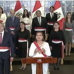 La presidenta del Perú, Dina Boluarte, emitió este sábado un mensaje a la Nación que destacó por su reafirmación en "impulsar un gobierno de unidad para todos los peruanos". Foto ANDINA/Difusión