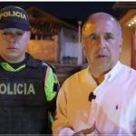 Cuando se desplazaba hacia Barichara, Santander, junto a su esquema de seguridad, el ministro de Transporte, Guillermo Reyes, confirmó que una de las motocicletas de la Policía que los acompañaba, sufrió un siniestro vial