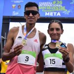 La versión 36 de la Carrera Internacional San Silvestre de Chía, entregó como ganadores en la categoría élite a los colombianos Iván González y Angie Orjuela, integrantes del Equipo Porvenir