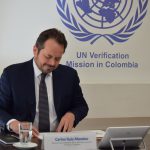 Carlos Ruiz Massieu, Representante Especial del Secretario General de la ONU en Colombia,