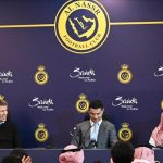 Al Nassr de Arabia Saudita celebra la ceremonia de firma de Cristiano Ronaldo. (Mohammed Saad - Agencia Anadolu)