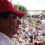 Gustavo Petro en la campaña electoral 2022