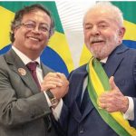 Presidente de Colombia Gustavo Petro y de Brasil Luis Inacio Lula.Foto Presidencia de Colombia