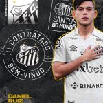 El colombiano de 21 años, cedido por Millonarios (COL) hasta finales de 2023, es el nuevo fichaje del  Santos