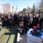 El presidente de Türkiye, Recep Tayyip Erdogan, comparece ante los medios en la ciudad de Gaziantep, en el sureste de Turkiye, el 09 de febrero de 2023. (Murat Cetinmuhurdar - Presidencia de Türkiye) 