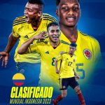 La Selecció Colombia Sub2o esta clasificado al Mundial Indonesia 2023
