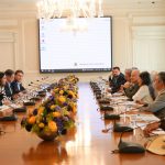 Reunión  del Gobierno Petro con la bancada de partidos comunes
