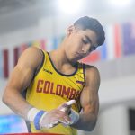 Histórica participación del colombiano Ángel Barajas en el Campeonato Mundial Juvenil de Gimnasia Antalya, Turquía