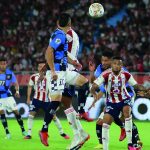 Atlético Junior y Boyacá Chicó empataron 1-1, un resultado que complica a los Tiburones en la tabla en cuanto a sus aspiraciones de clasificar, Foto Dimayor