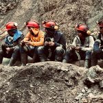 Tabajadores de la Mina de carbón de Cucunubá,Cundinamarca