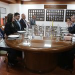 Reunión del presidente Gustavo Petro con las Altas Cortes. Foto Corte Suprema de Justicia
