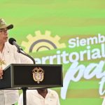 Presidente Gustavom Petro en el Encuentro de Organizaciones Campesinas y Étnicas de Territorios con Presencia de Coca en el Litoral Pacífico.Foto Presidencia