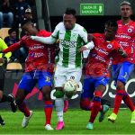 Agónico empate entre Deportivo Pasto y Atlético Nacional en el inicio de cuadrangulares.Foto Dimayor