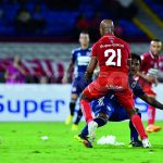 Con goles de Adrián Ramos y Cristian Barrios, América venció 2-0 a Medellín en el partido más importante de la segunda fecha de los cuadrangulares semifinales de la Liga colombiana y alcanzó la línea de Millonarios.Foto Dimayor
