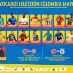 Convocatoria de la selección Colombia de mayores para la fecha FIFA de junio 2023.FCF