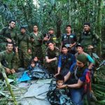 Aparecieron con vida los 4 niños que estaban perdidos hace 40 días en la selva colombiana”, dijo Petro en un Twitter