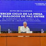 Gobierno colombiano y al ELN firmaron en Cuba  acuerdos de paz.Foto Presidencial