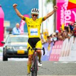 Miguel Angel Lópz gano la septima etapa de la Vuelta a Colombia en Manizales.Foto Fedeciclismo