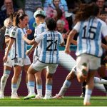Argentina reaccionó a tiempo y empató 2-2 con Sudáfrica en el Mundial Femenino.Foto FIFA