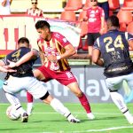 Deportes Tolima y Águilas Doradas igualaron a un gol  por la fecha 3 de la Liga 2923. Foto Dimayor