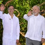 Gustavo Petro y Luiz Inácio Lula da Silva. Foto Cristian Garavito / Presidencia