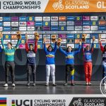 Guadalupe Palacios y Samuel Marulanda se alzaron como campeones en el Campeonato Mundial de Ciclismo BMX Racing Glasgow 2023.Foto de Navadanet.