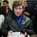 Javier Milei, el candidato de la ultraderecha en Argentina disputará la presidencia a Bullrich y Massa.Foto Noticias Argentinas