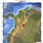 Fuerte temblor sacudió al centro de Colombia la tarde de este jueves