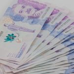 Billete de 50 mil pesos en Colombia