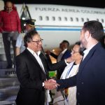 Presidente Gustavo petro es recibido en  Nueva York .Foto Juan Diego Cano – Presidencia
