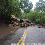 Vía Bogotá - Girardot cerrada por derrumbe en la 'Nariz del diablo' Foto: Agencia Nacional de Infraestructura (ANI)