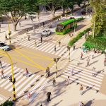Diseño del corredor verde que iria por la Carrera Séptima de Bogotá