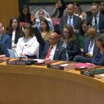 La representación de Estados Unidos vetó hoy en el Consejo de Seguridad el proyecto de resolución presentado por Emiratos Árabes Unidos que pedía un alto al fuego definitivo en Gaza.