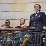 Beatriz García de la Armada Ascendida a Contralmirante.