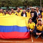El Equipo Colombia Colsanitas se impuso en una increíble remontada ante Luxemburgo por la ronda de Play-offs de Grupo Mundial I, luego de ganar los tres partidos de la segunda jornada y quedarse con el 3-2 en el marcador. Foto Luis Emiro Mejía - FCT / ITF